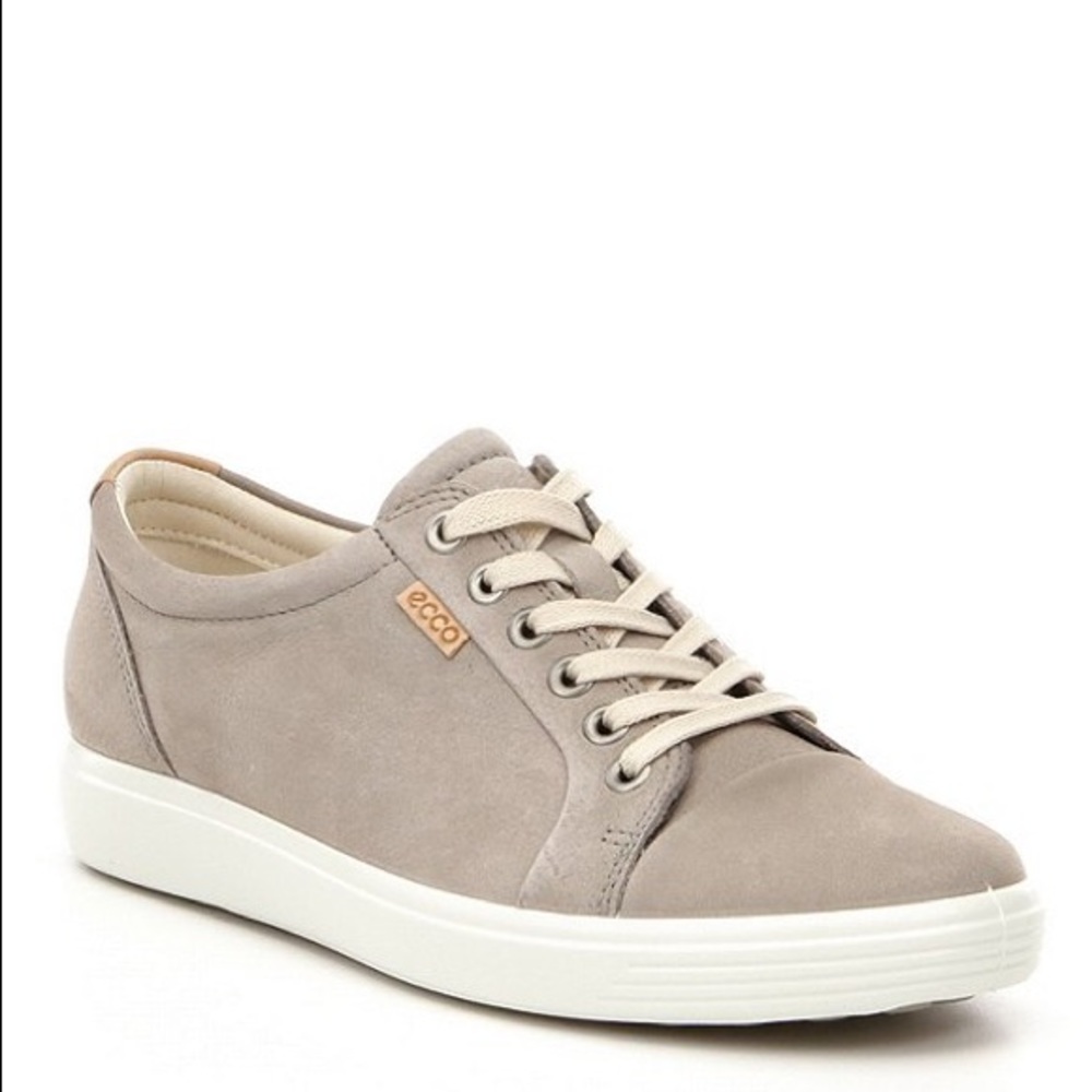 Ecco Soft 7 Suede Leather Sneakers